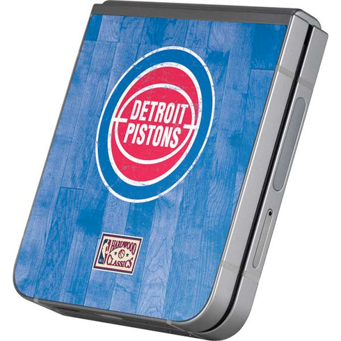 NBA Detroit Pistons Hardwood Classics Galaxy Z Flip6 Skin